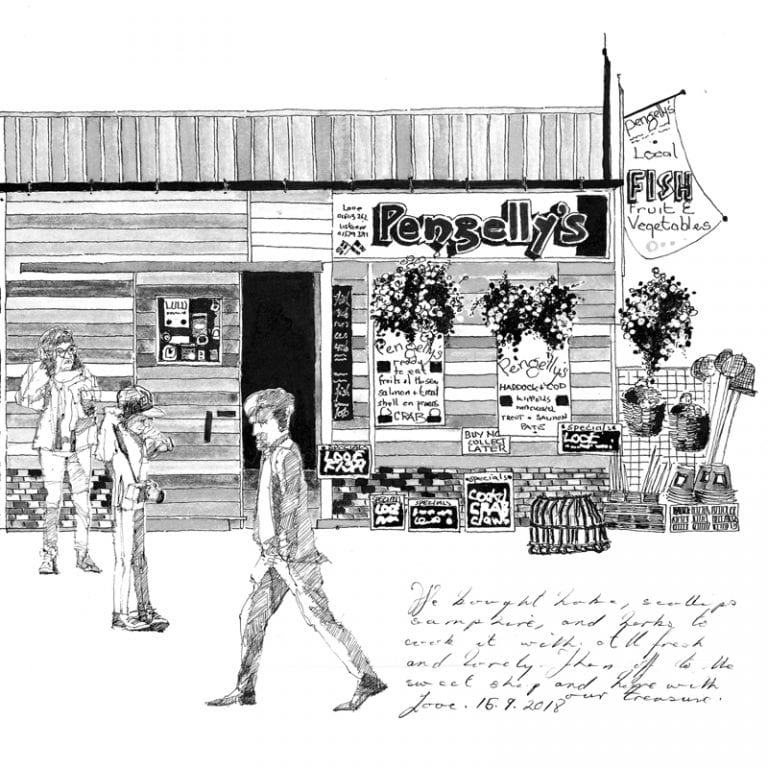 Pengelly’s Fish Shop. Looe.