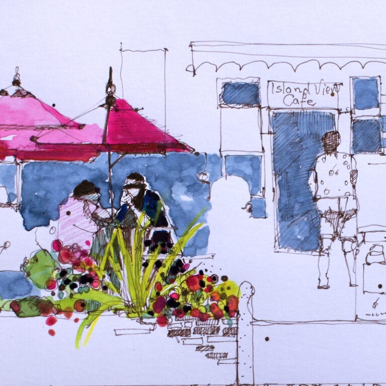 Island View Cafe; Hannafore.